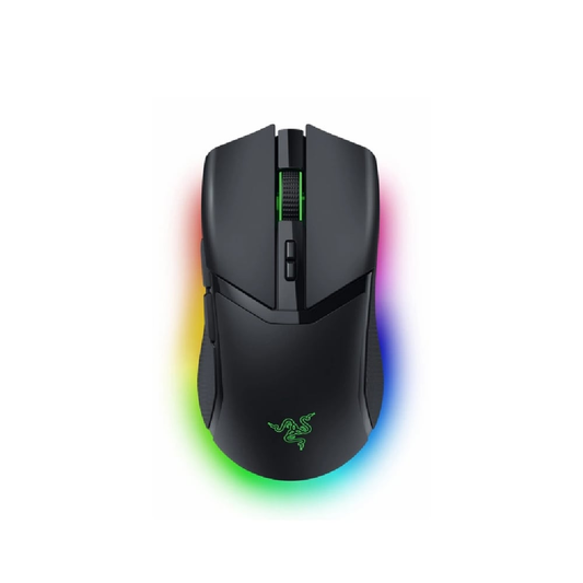 RAZER Cobra Pro | 8 Programmable Buttons | Focus Pro 30K Optical Sensor + 30K DPI | Razer Optical Switches Gen 3 + 90 Million Clicks | Razer HyperSpeed Wireless + Bluetooth + 2.4GHz | Long Battery Life | Wireless & Wired RGB Gaming Mouse (Black)