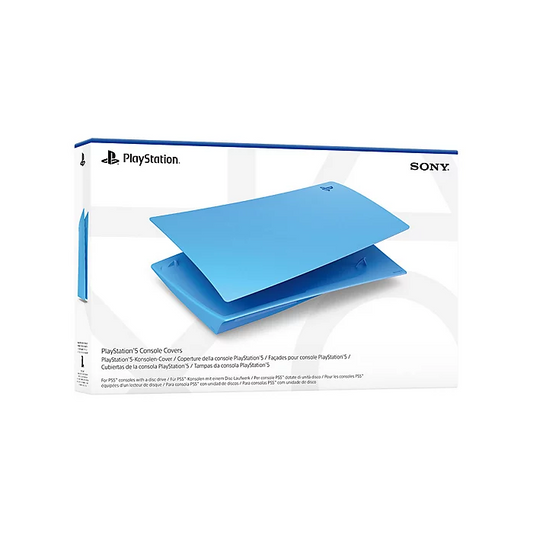 SONY PlayStation 5 Fat Console Disc Edition Cover (Starlight Blue)