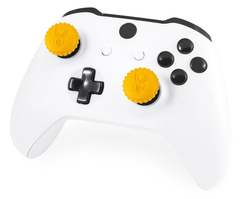 KONTROLFREEK Performance Thumbstick For PlayStation 4 DualShock 4 Controller / PlayStation 5 DualSense Controller / Xbox One Controller (Borderlands 3 ClapTrap ORANGE Edition)