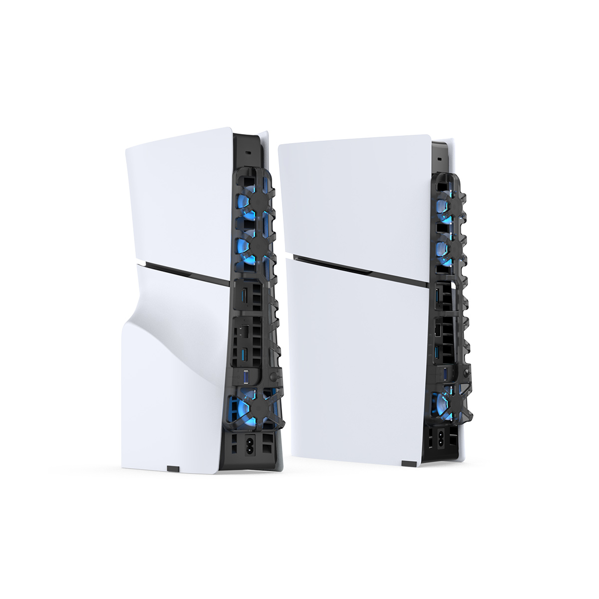 DOBE TP5-3538 Cooling Fan For PS5 Slim (Transparent Black)