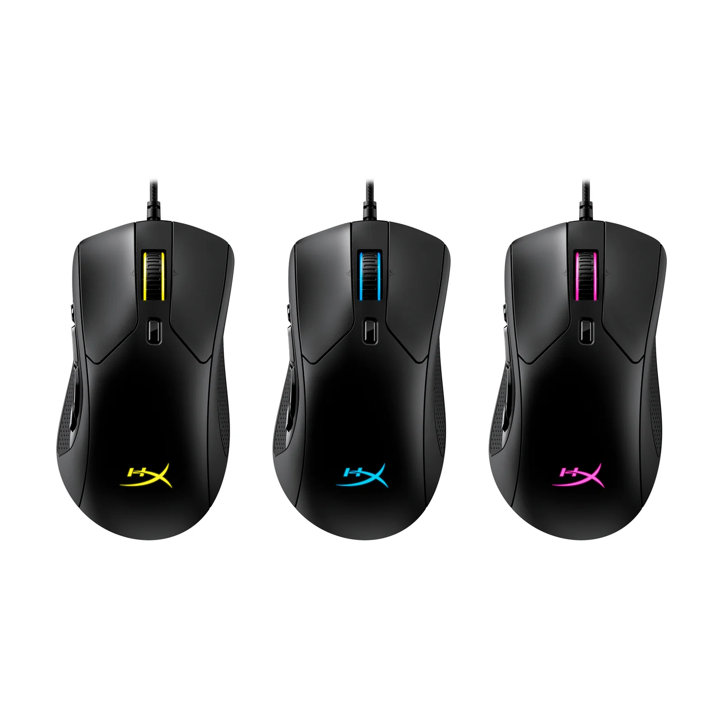 HYPERX Pulsefire Raid | Maximum 16000 DPI | 11 Programmable Buttons | Split Button Design & Ergonomic  | Wired RGB Gaming Mouse (Black)