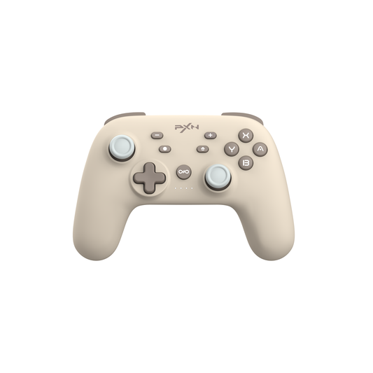 PXN P-50 Pro Wireless Bluetooth Controller For PC & Nintendo Switch (Oat Brown)