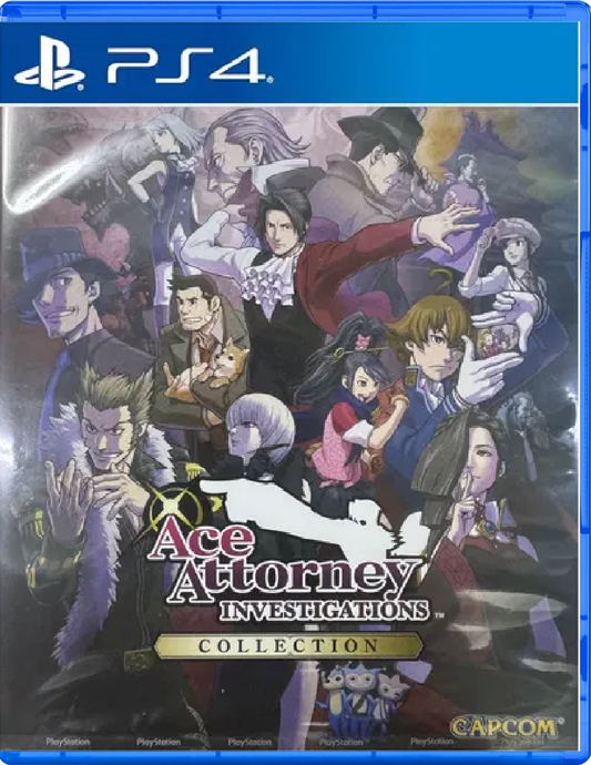 PS4 Ace Attorney Investigations Collection (R3 / Asia / English / Chinese) PlayStation 4