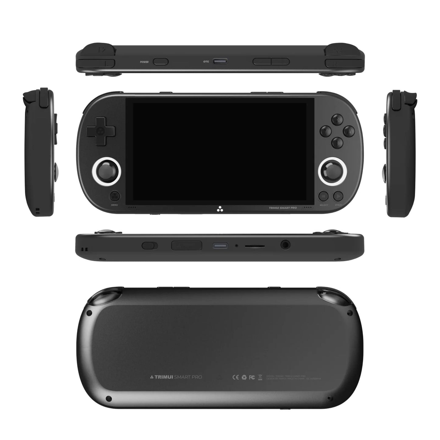 TRIMUI TrimUI Smart Pro Handheld Retro Gaming Console with Preloaded Games (32GB / Black)