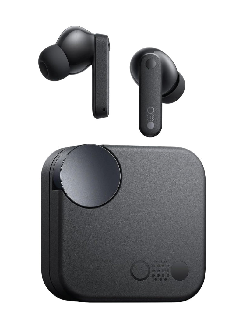 CMF Buds | 42 dB ANC | High-Def Sound | 12.4mm Bio-Fibre Driver with Ultra Bass 2.0 Wireless Earphones Earbuds Dark Grey