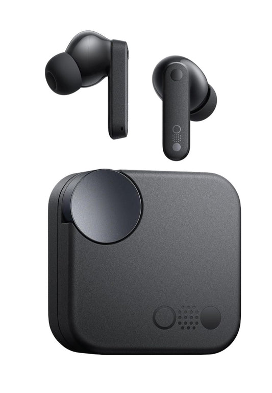 CMF Buds | 42 dB ANC | High-Def Sound | 12.4mm Bio-Fibre Driver with Ultra Bass 2.0 Wireless Earphones Earbuds Dark Grey