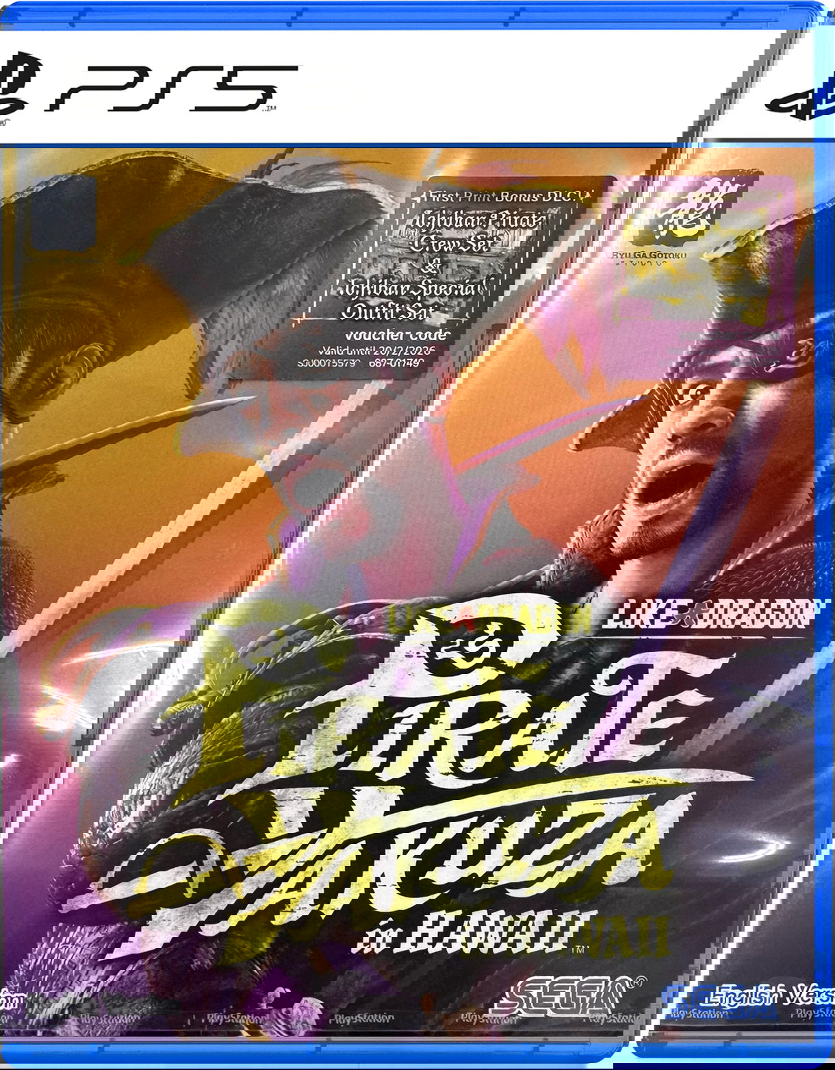 PS5 LIKE A DRAGON PIRATE YAKUZA IN HAWAII (R3)
