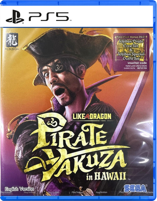 PS5 LIKE A DRAGON PIRATE YAKUZA IN HAWAII (R3)