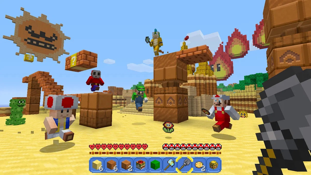 Nintendo Switch Minecraft With Super Mario Mash-Up Pack (Asia / Multi-Language)