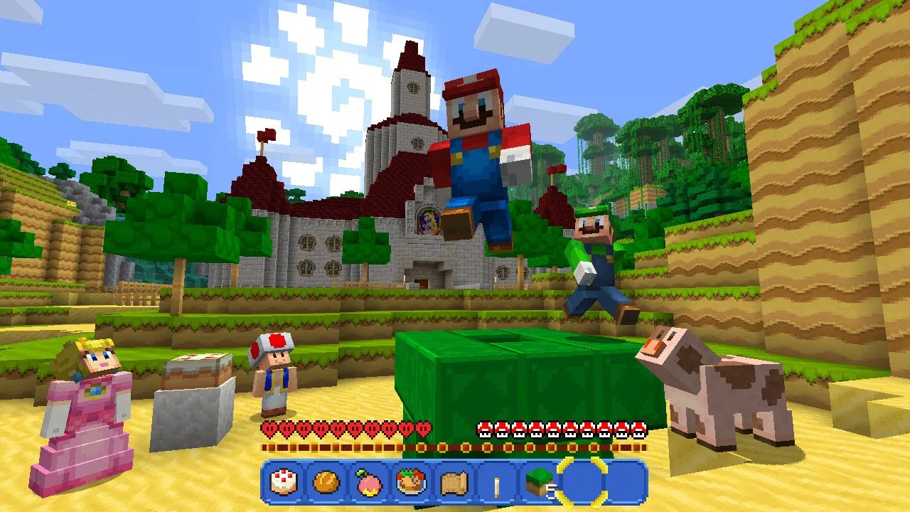 Nintendo Switch Minecraft With Super Mario Mash-Up Pack (Asia / Multi-Language)