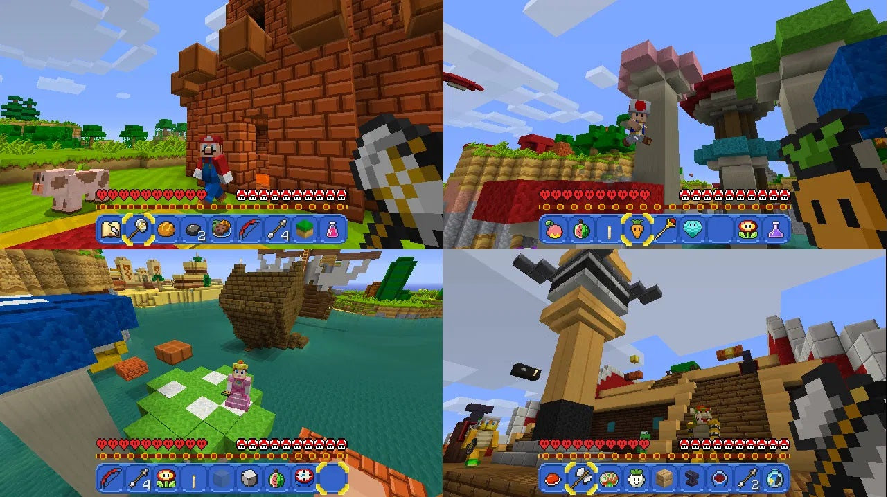 Nintendo Switch Minecraft With Super Mario Mash-Up Pack (Asia / Multi-Language)