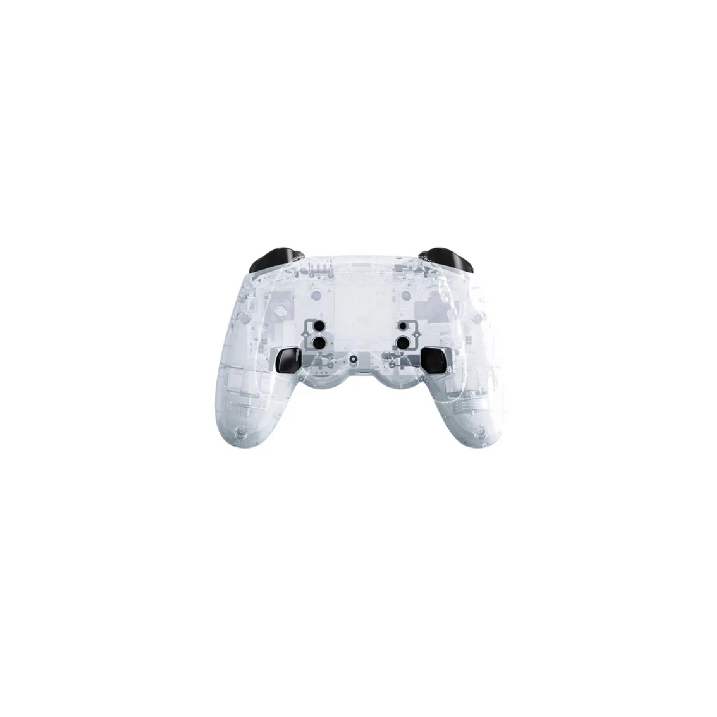 OMELET GAMING Wireless Crystalline Pro Series Joy-Con Controller For Nintendo Switch V1 / V2 / OLED (Transparent Jade White)