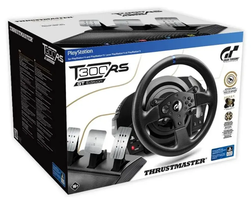 Thrustmaster T300RS GT Racing Steering Wheel Gran Turismo Compatible PlayStation 4 PlayStation 5 & PC