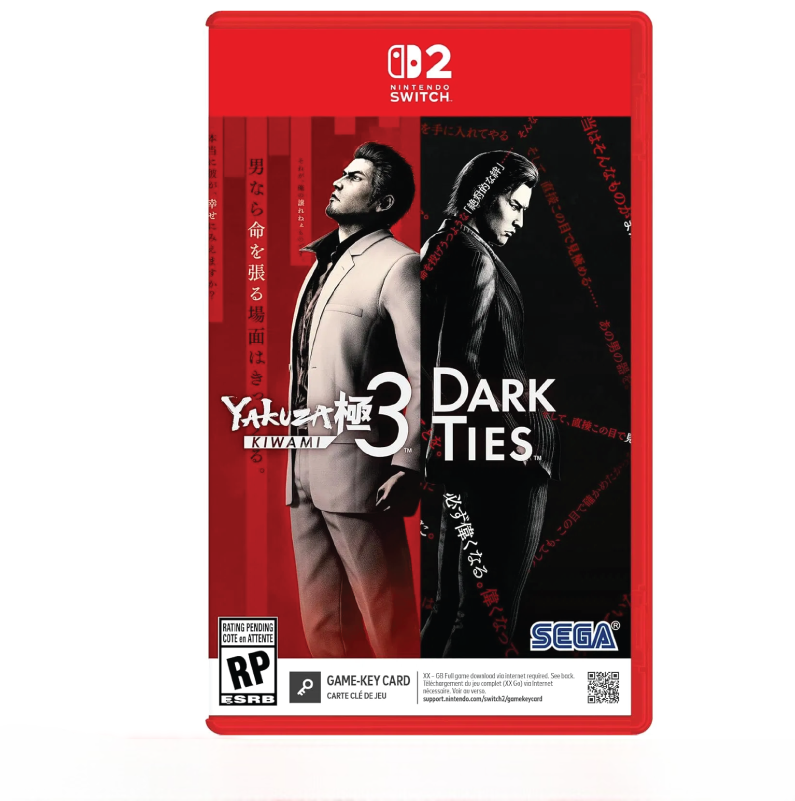 Nintendo Switch 2 Yakuza Kiwami 3 & Dark Ties (R3/Eng/Chi)