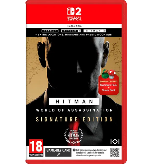 Nintendo Switch 2 HITMAN: World Of Assassination [Signature Edition] (Europe / Multi-Language)