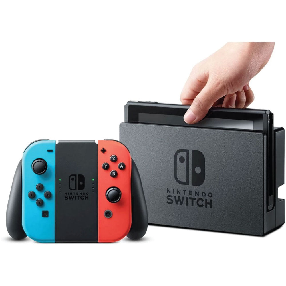 Nintendo Switch V2 Neon / Switch Sports Bundle Console