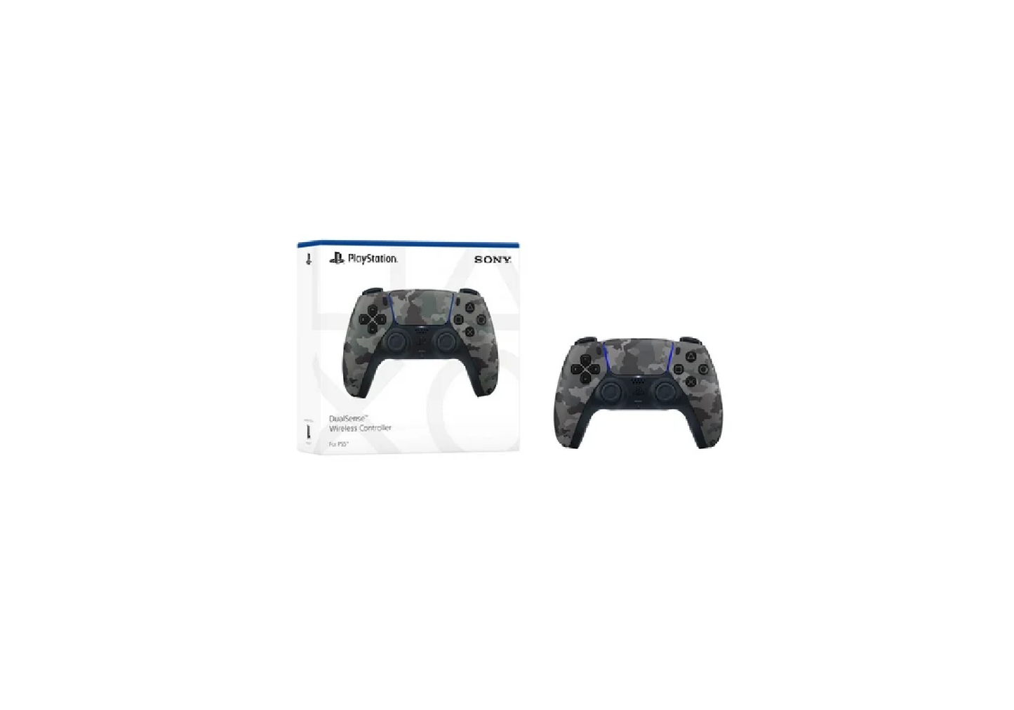 SONY PlayStation 5 DualSense Wireless Controller (Gray Camouflage) [Malaysia]