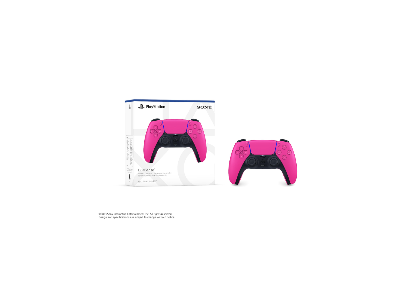 SONY PlayStation 5 DualSense Wireless Controller (Nova Pink) [Malaysia]