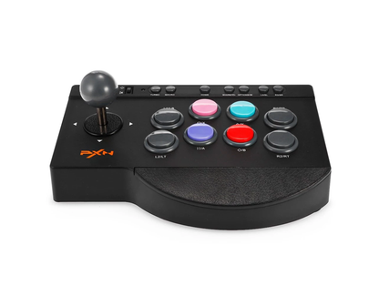 PXN PXN-0082 Plug-and-Play Universal Arcade Stick Controller with Dual Function Joystick and D-Pad Mode