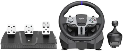 PXN V9 GEN 2 Adjustable Steering Rotation 270° and 900° RGB Magnetic Encoder Steering Wheel With Pedals and Shifter For PC / PS / Xbox / Switch