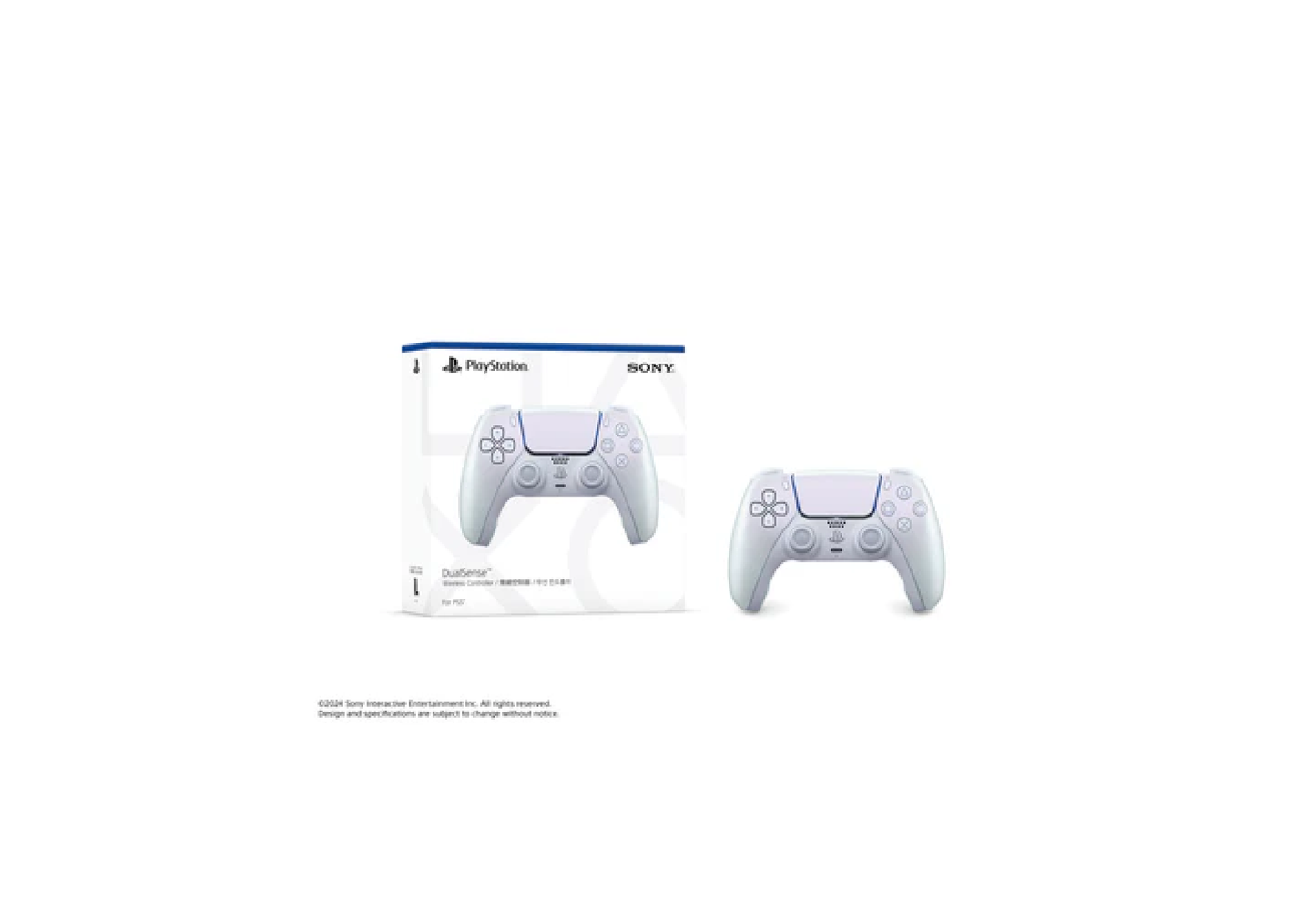 SONY PlayStation 5 DualSense Wireless Controller (Chroma Pearl) [Import]