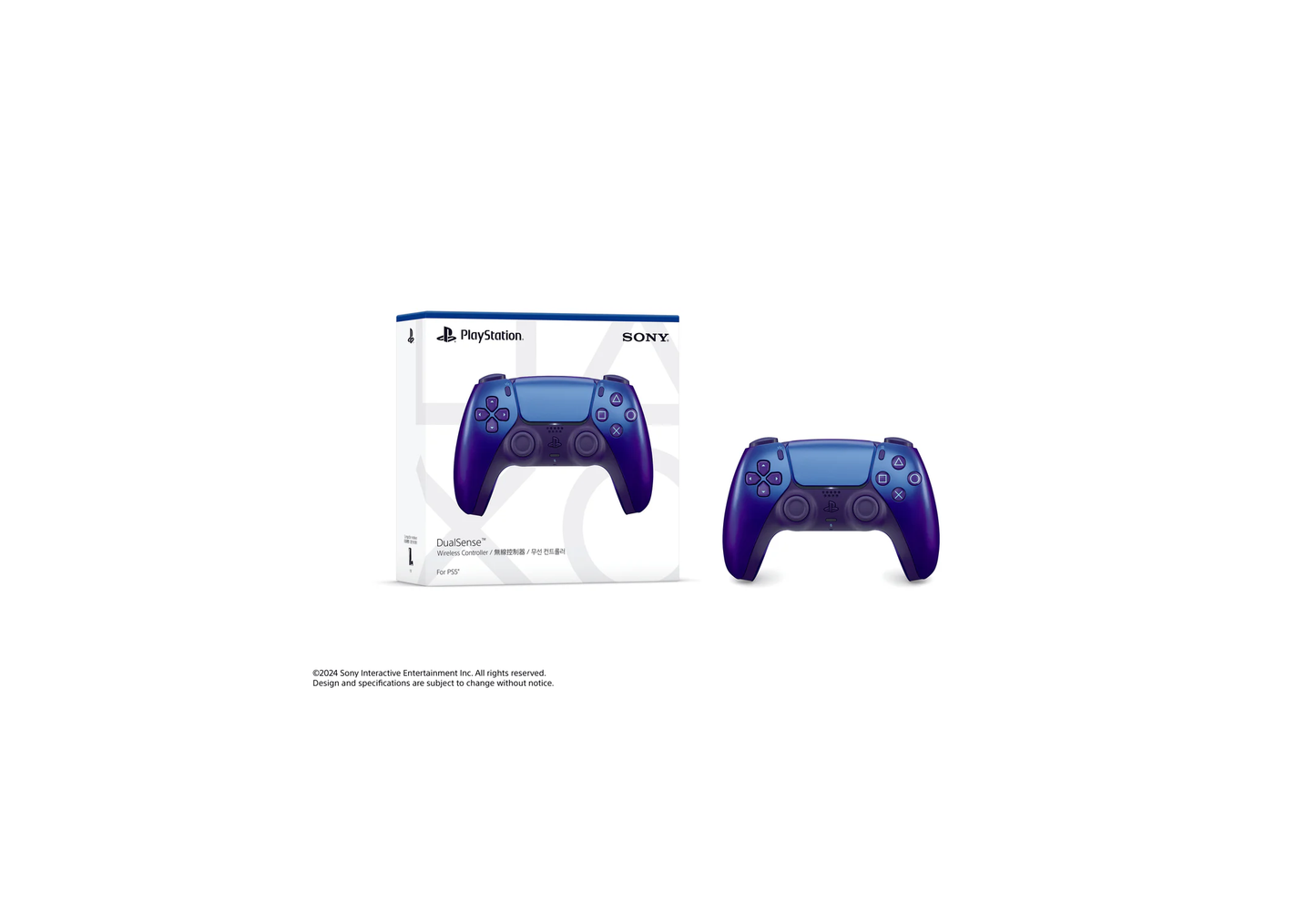 SONY PlayStation 5 DualSense Wireless Controller (Chroma Indigo) [Malaysia]