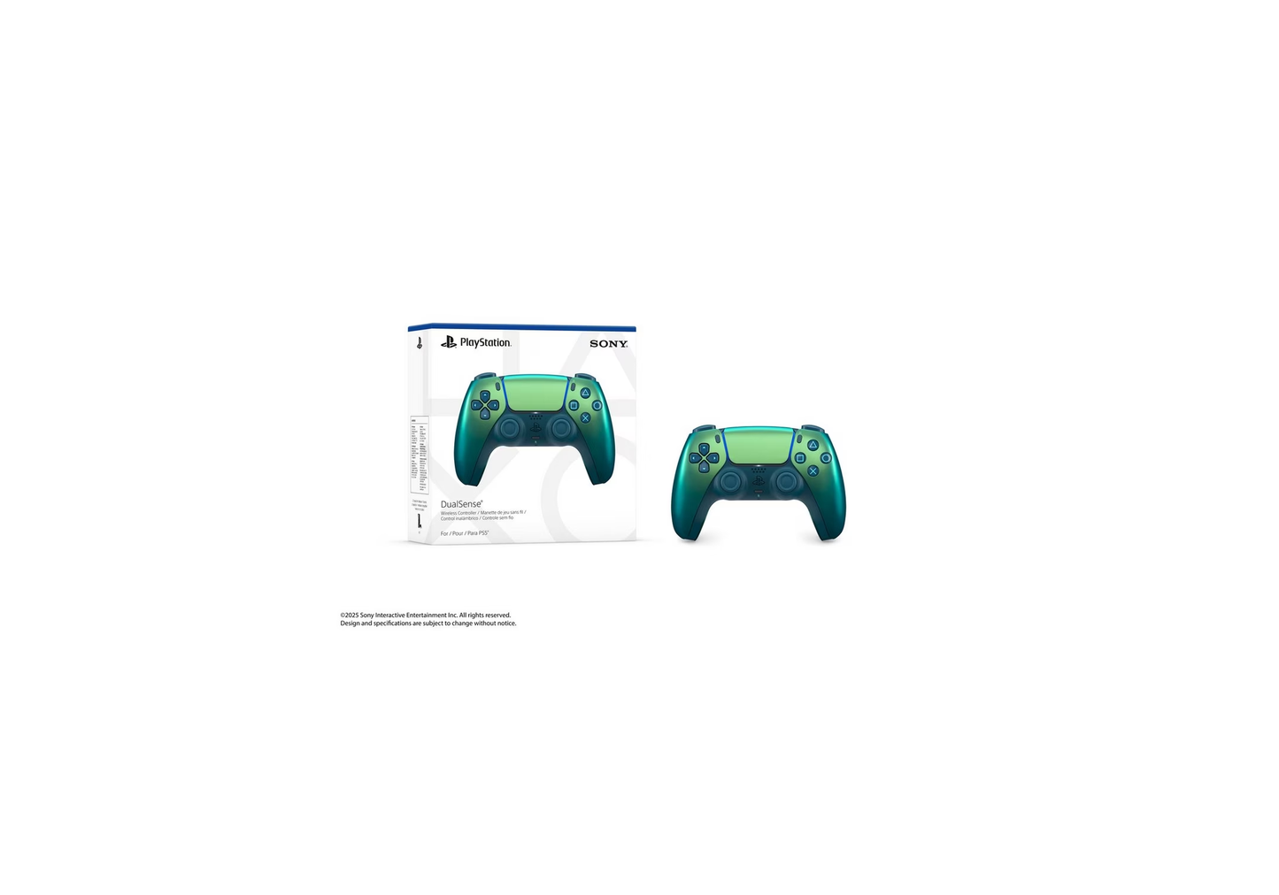 SONY PlayStation 5 DualSense Wireless Controller (Chroma Teal) [Import]