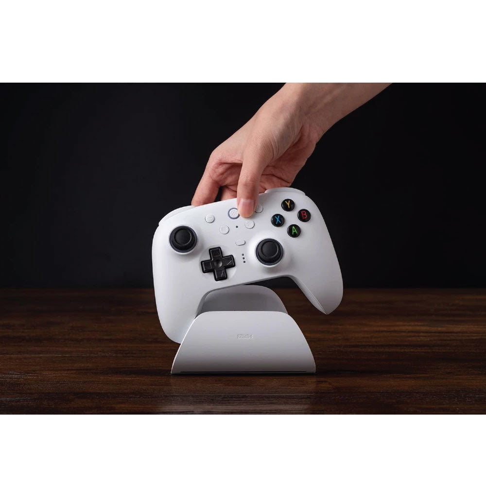 8BitDo Ultimate2 2.4Gz Wireless Gaming Controller With Charging Dock for PC & Android - White