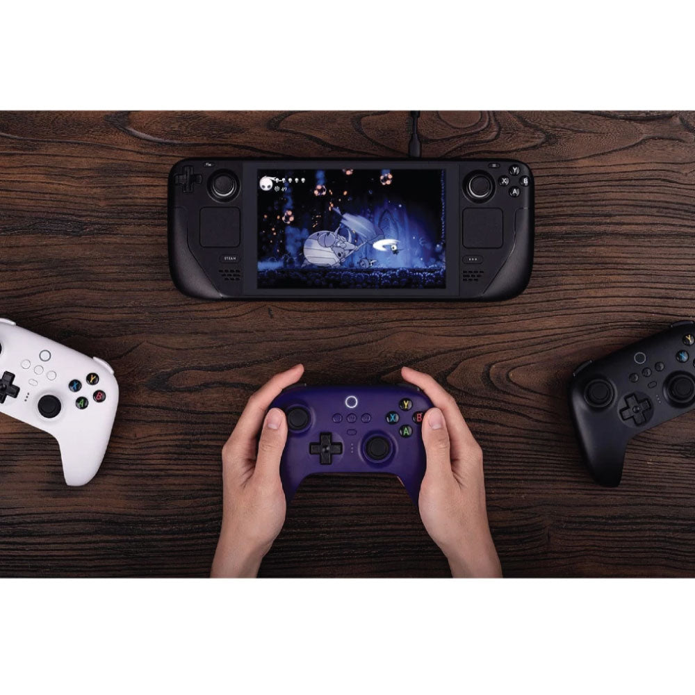 8BitDo Ultimate2 2.4Gz Wireless Gaming Controller With Charging Dock for PC & Android - White