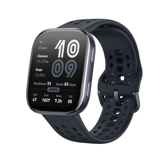 Amazfit Bip 6 Smart Watch 46mm with Outdoor Offline Maps and Navigation, Fitness Tracker Support 140+ Workout Modes Black