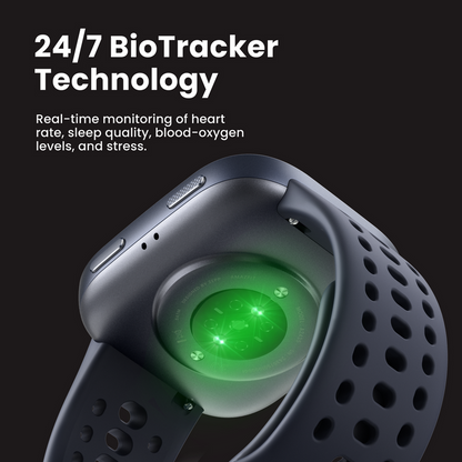 Amazfit Bip 6 Smart Watch 46mm with Outdoor Offline Maps and Navigation, Fitness Tracker Support 140+ Workout Modes Black