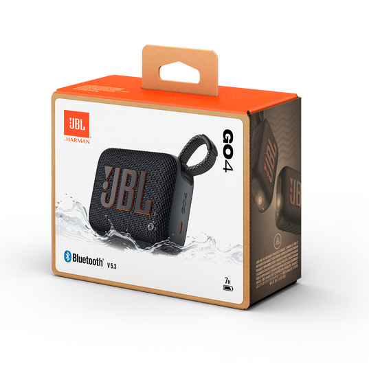 JBL Go 4 | Ultra-Portable Bluetooth Speakers (Black) [Original JBL Product]