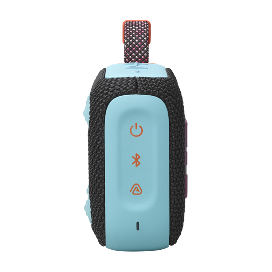 JBL Go 4 | Ultra-Portable Bluetooth Speakers (Black & Orange) [Original JBL Product]