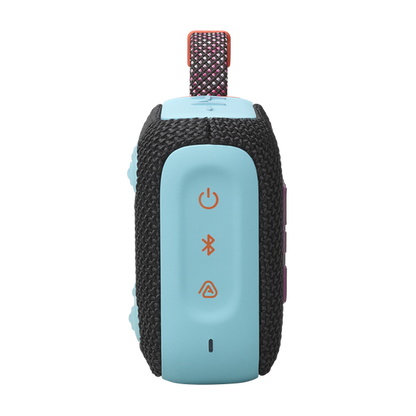 JBL Go 4 | Ultra-Portable Bluetooth Speakers (Black & Orange) [Original JBL Product]