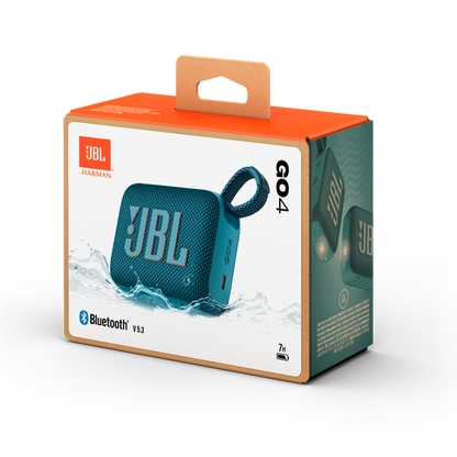 JBL Go 4 | Ultra-Portable Bluetooth Speakers (Blue) [Original JBL Product]