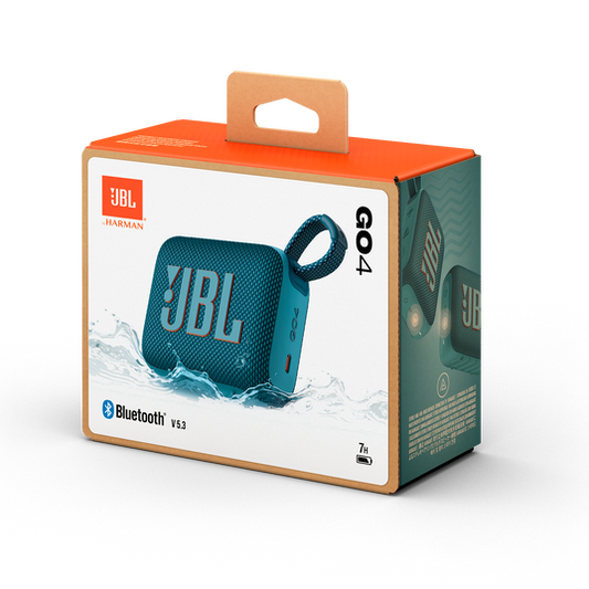 JBL Go 4 | Ultra-Portable Bluetooth Speakers (Blue) [Original JBL Product]