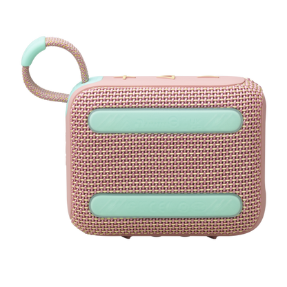 JBL Go 4 | Ultra-Portable Bluetooth Speakers (Pink) [Original JBL Product]