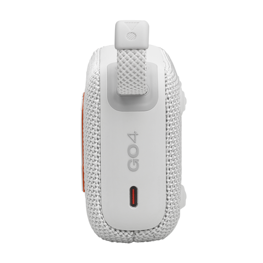 JBL Go 4 | Ultra-Portable Bluetooth Speakers (White) [Original JBL Product]