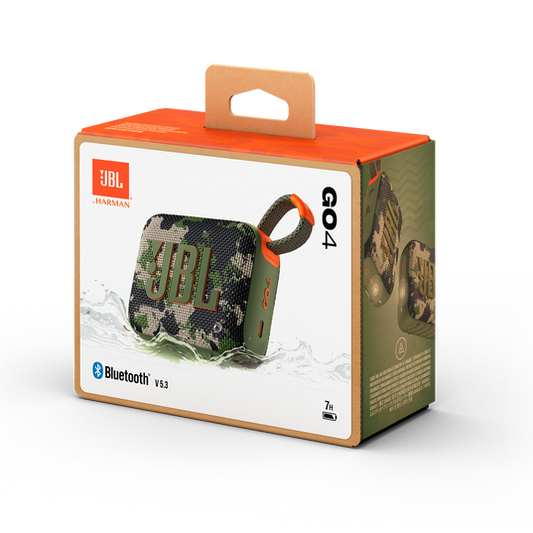 JBL Go 4 | Ultra-Portable Bluetooth Speakers (Squad) [Original JBL Product]