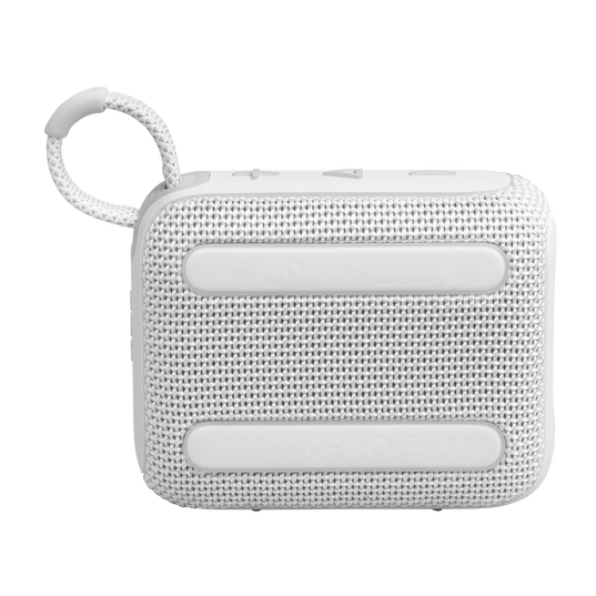 JBL Go 4 | Ultra-Portable Bluetooth Speakers (White) [Original JBL Product]
