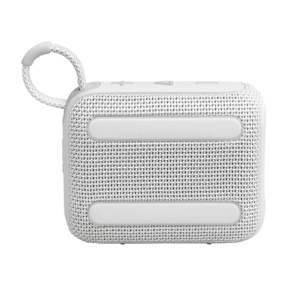 JBL Go 4 | Ultra-Portable Bluetooth Speakers (White) [Original JBL Product]