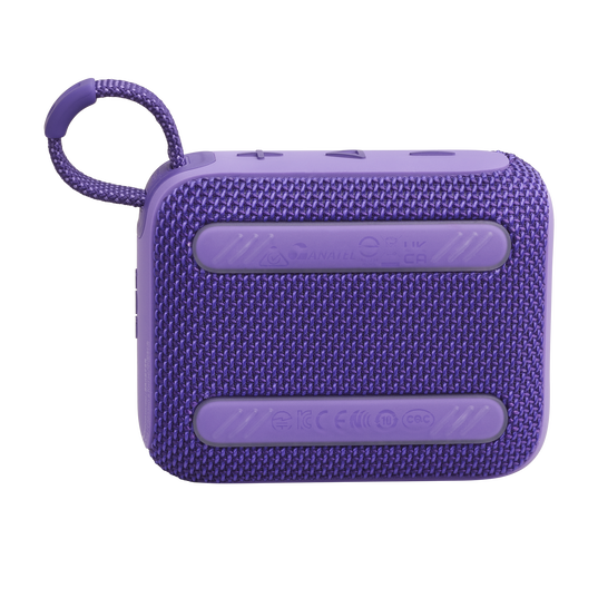 JBL Go 4 | Ultra-Portable Bluetooth Speakers (Purple) [Original JBL Product]