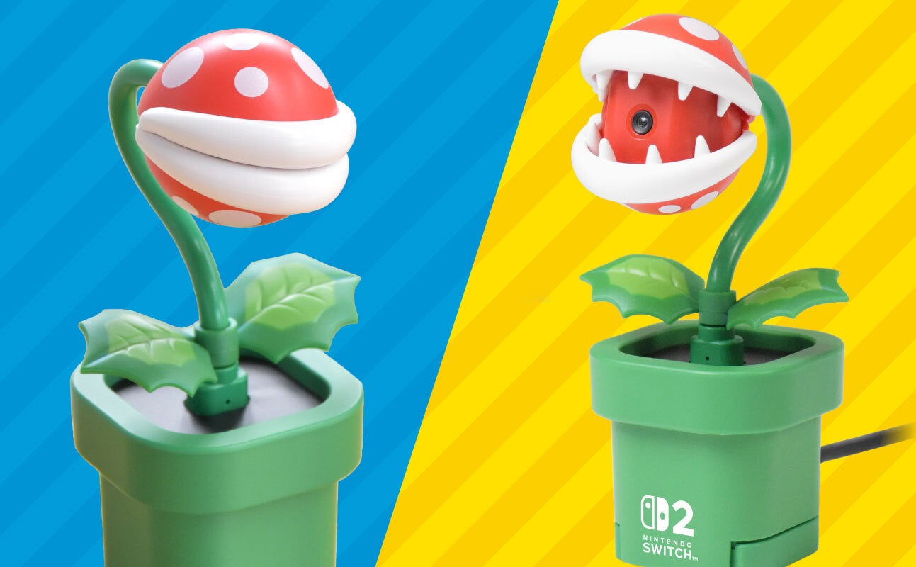 HORI NSX-001A Piranha Plant Camera For Nintendo Switch 2 [Import]