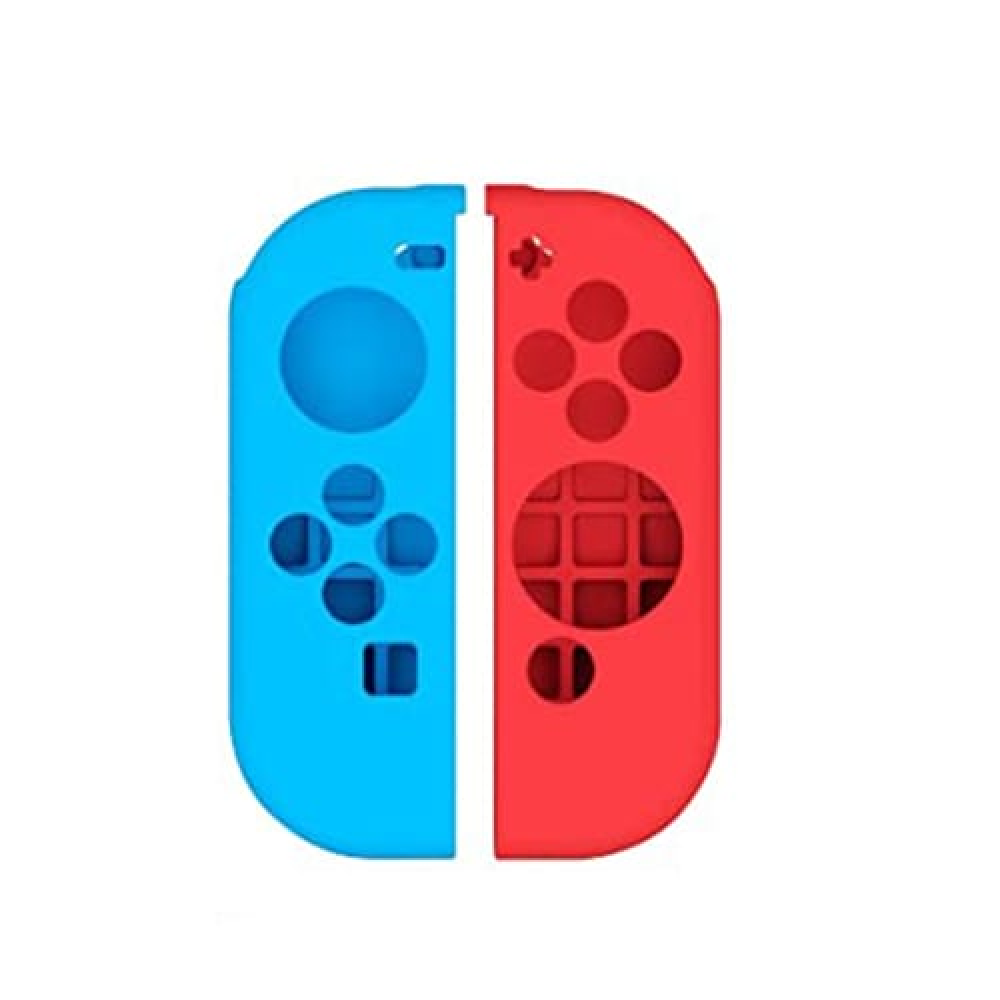 OIVO IV-SW005 Silicone Protective Case For Nintendo Switch Joy-Con (L)/(R) (Red Blue)