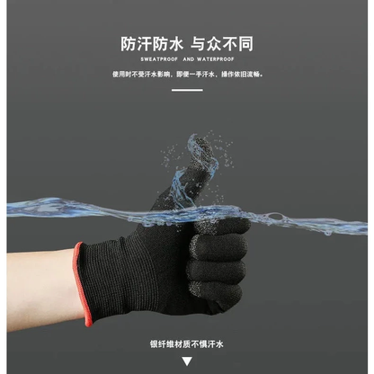 E-sports Gaming Gloves | Antislip |Breathable | Sweat Proof | Touch Sensitive (Black)