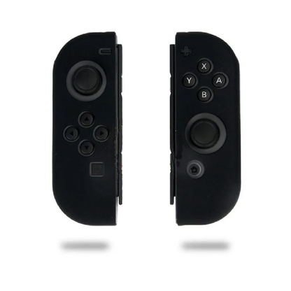Silicone Sleeve Protective Case For Nintendo Switch Joy-Con (L)/(R) (Black)