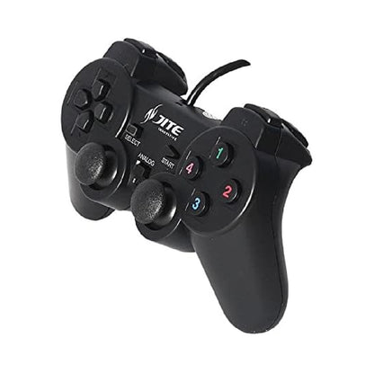 JITE KD208 RumblePad | Plug & Play | USB | Wired PC Gaming Controller
