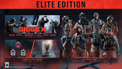 PS5 Tom Clancy's Rainbow Six Siege X [Elite Edition] (R3 / Asia / English / Chinese) PlayStation 5