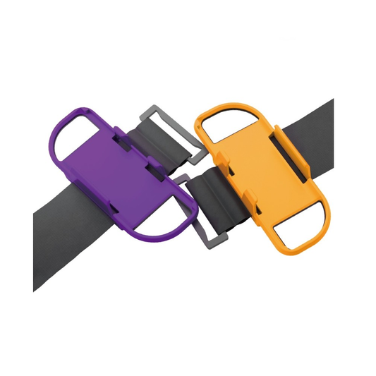 IINE L401 Wristband For Nintendo Switch Joy-Con (L)/(R) (Purple Orange)