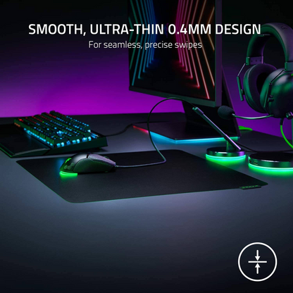 RAZER Sphex V3 | Adhesive Base | Tough Polycarbonate Surface | Ultra Thin | Gaming Mousepad (Black / 450mm x 400mm x 0.4mm)